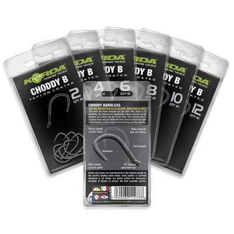 Hame&ccedil;on Korda Choddy Barbless - Hame&ccedil;ons | Pacific P&ecirc;che