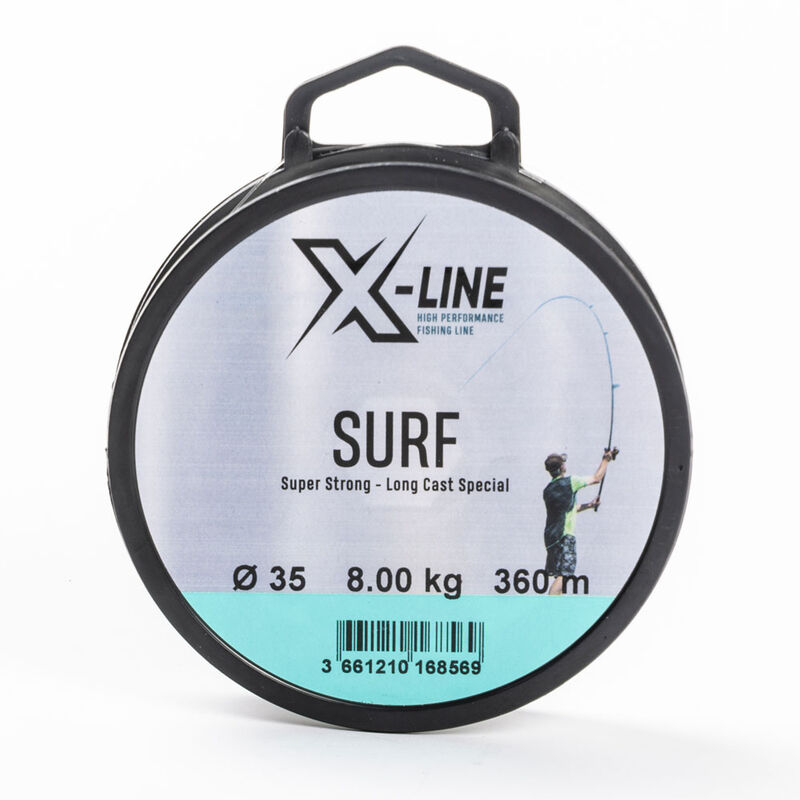 Fil en nylon x-line surf spéciale longues distances - Nylons | Pacific Pêche