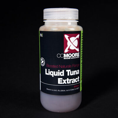 Liquide de trempage carpe cc moore liquid tuna extract 500ml - Boosters / dips | Pacific Pêche