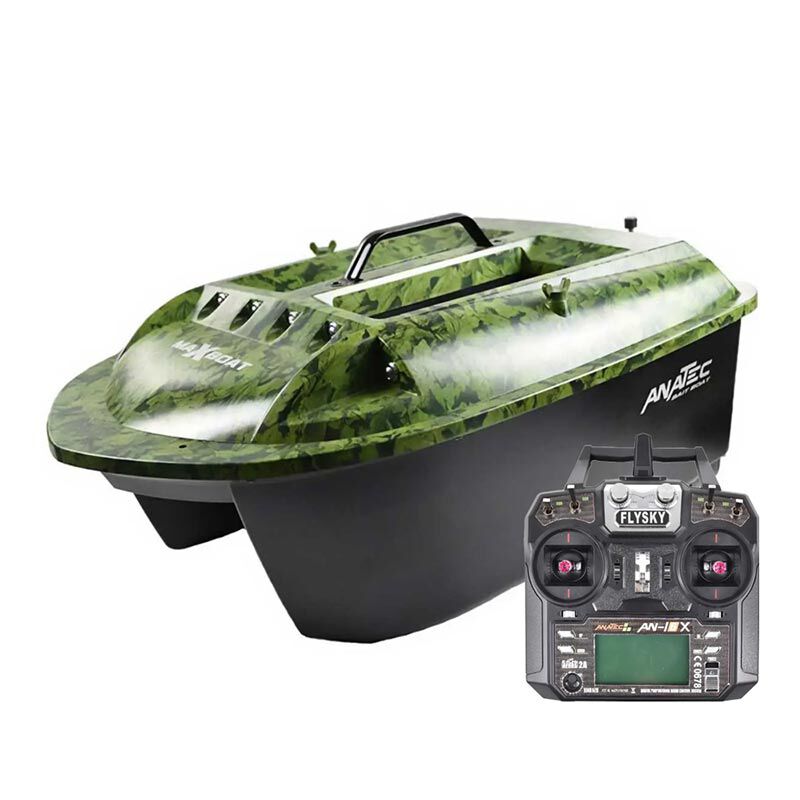 Bateau Amorceur Anatec Maxboat Forest + T&eacute;l&eacute;commande AN-i6X - Bateaux Amorceurs | Pacific P&ecirc;che