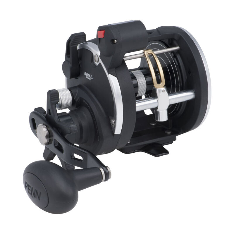 Moulinet tra&icirc;ne penn rival level wind 30 lbs avec compteur - Moulinets tambour Tournant | Pacific P&ecirc;che