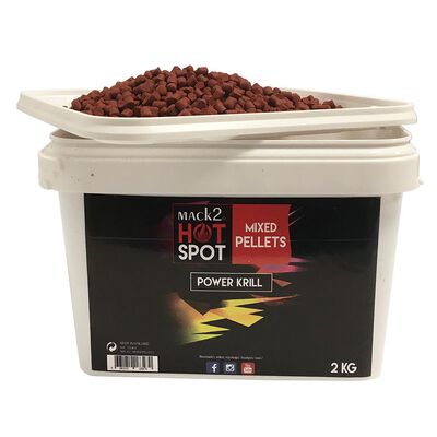 Seau pellets mack2 power krill pellets 2kg - Amorçages | Pacific Pêche