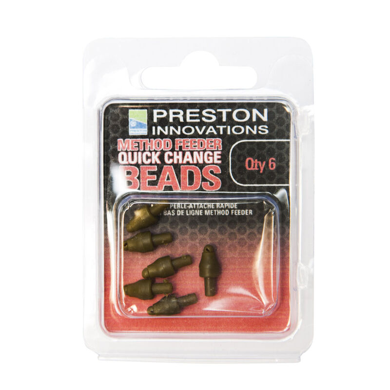 Perles d'attache rapide coup preston method feeder quick change bead - Emerillons / Agrafes / Perles | Pacific Pêche