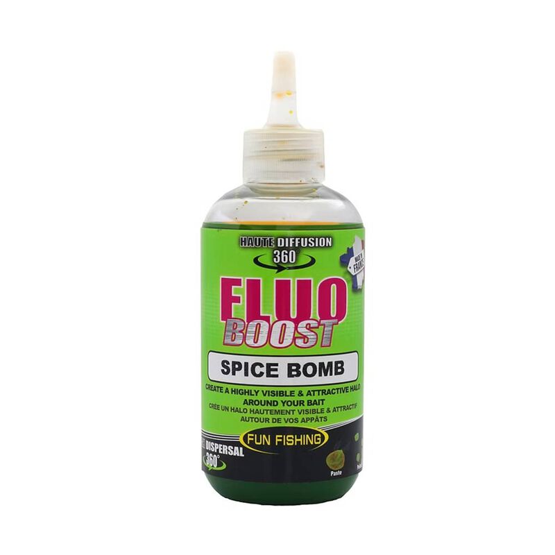 Fluo Boost Funn Fishing Spice Bomb 185 ml - Additifs | Pacific P&ecirc;che