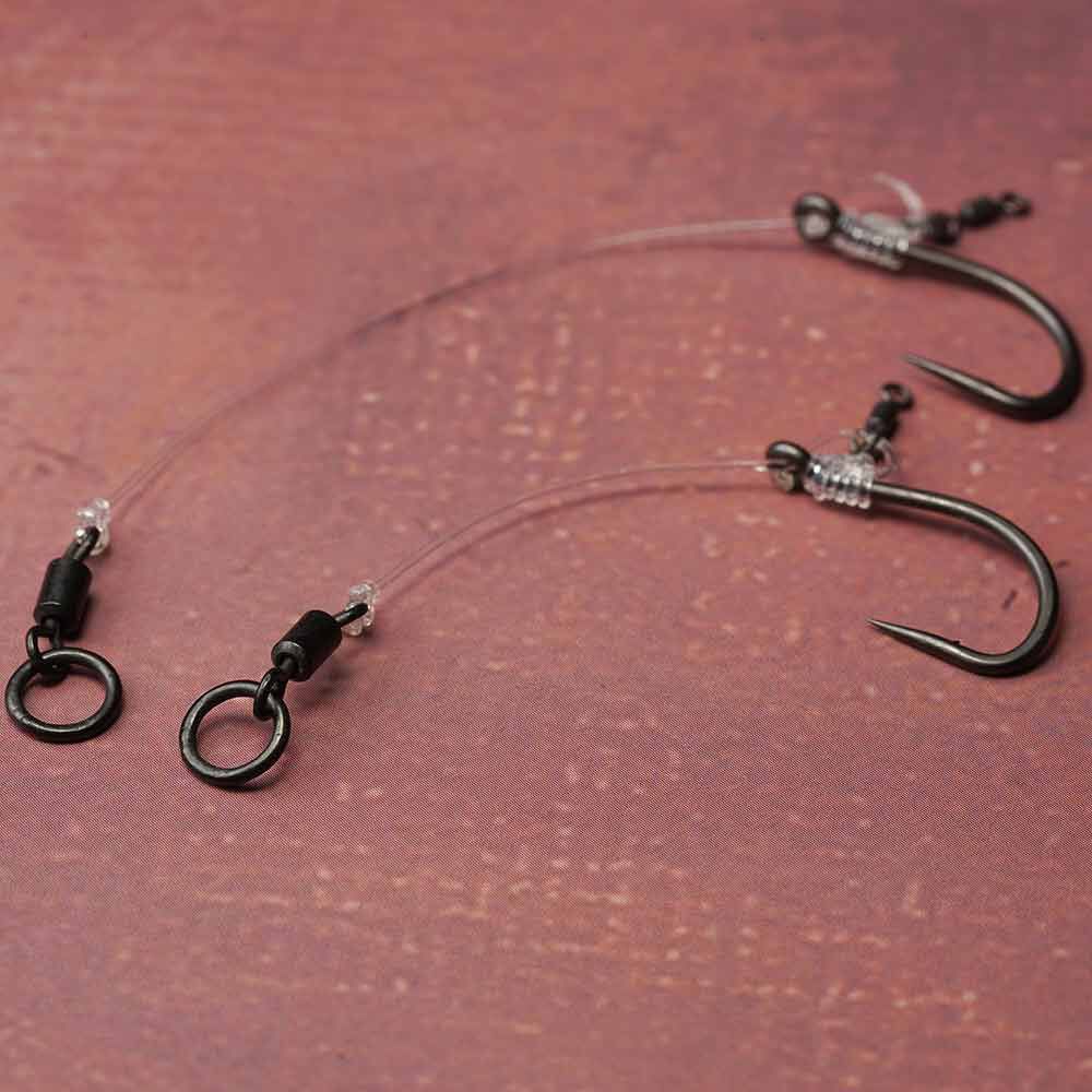 50 Pivots De Changement Rapide #4 Pour Pêche à La Carpe - Quick Chod Rigs - 22mm