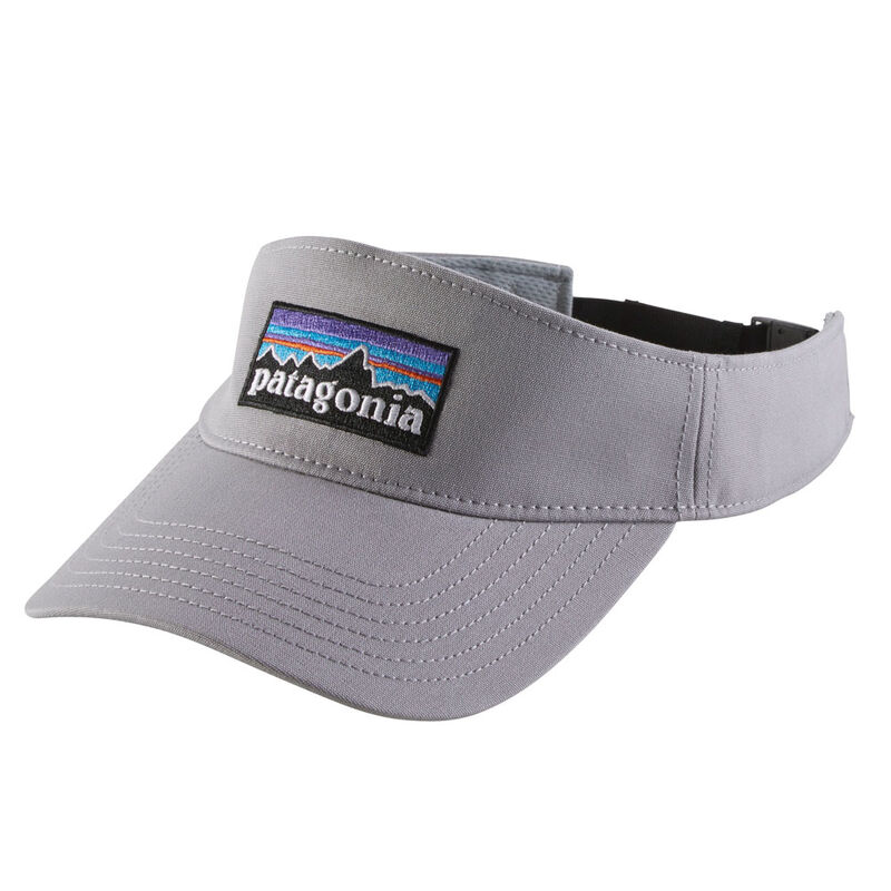 Casquette visi&egrave;re patagonia p-6 logo visor drifter grey (grise) - Casquettes | Pacific P&ecirc;che