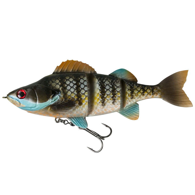 Leurre souple swimbait DAM Effzett natural perch 18cm - Swimbaits | Pacific P&ecirc;che