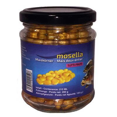 Mais tutti frutti Mosella pot en verre 212 ML (sans liquide) - Graines | Pacific Pêche