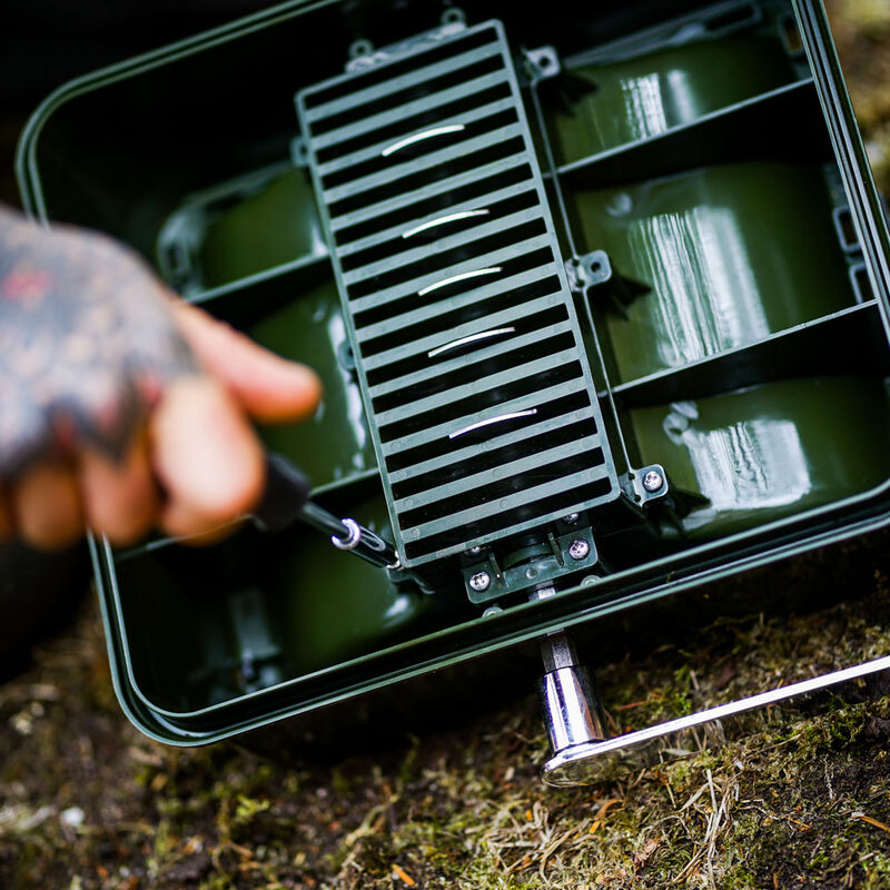 Accessoire broyeur ridge monkey advanced boilie crusher particle plate - Seaux | Pacific P&ecirc;che