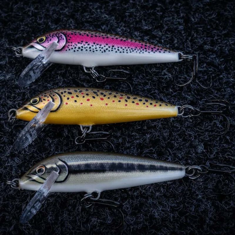 Kit poisson nageur Truite Rapala CD05 ARTISTIC - Jerkbaits | Pacific P&ecirc;che