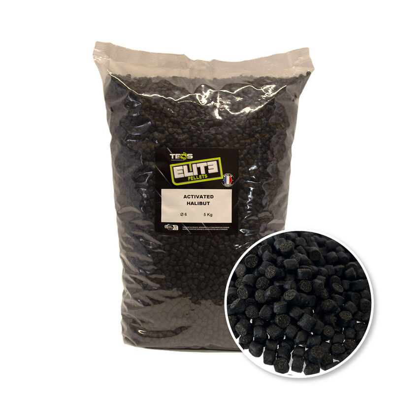 Pellets TEOS Elite Activated Halibut 5kg - Pellets | Pacific Pêche