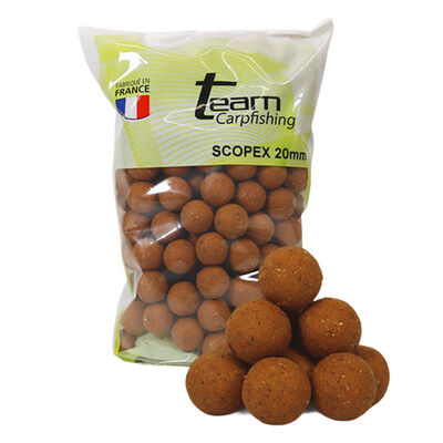 Bouillettes Team Carpfishing Scopex 20 mm - Denses | Pacific P&ecirc;che