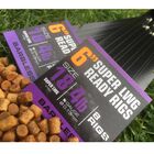 Hame&ccedil;ons mont&eacute;s coup guru super lwg ready rigs 15cm (x8) - Hame&ccedil;ons / bas de ligne feeder | Pacific P&ecirc;che