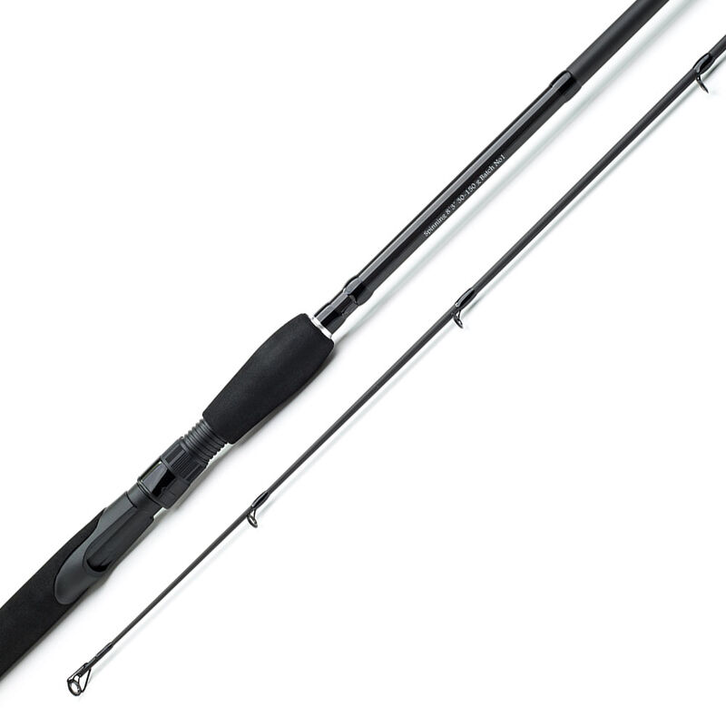 Canne lancer spinning carnassier svartzonker black series mc rubber tails 8'3 2.51m 30-115g - Cannes Bigbait | Pacific P&ecirc;che