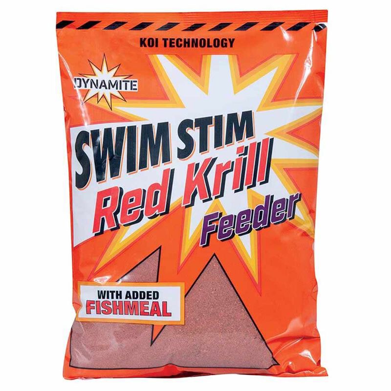 Amorce Dynamite Baits Swim Stim Red Krill Mix 1.8 kg - Additifs | Pacific P&ecirc;che