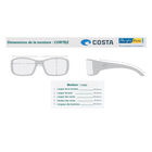 Lunettes polarisantes costa cortez blackout (verres minéraux 580g) - Lunettes polarisantes | Pacific Pêche