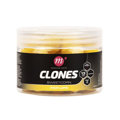Pop-Ups Mainline Clones Sweetcorn 13mm 150ml - Flottantes | Pacific P&ecirc;che