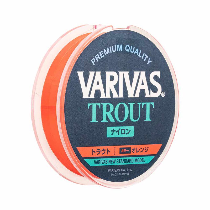 Nylon Varivas Trout orange 100m - Fils-nylons | Pacific P&ecirc;che