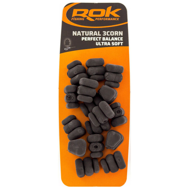 Ma&iuml;s Artificiel Rok Natural 3 Corn Ultra Soft Perfect Balance x20 - Imitations | Pacific P&ecirc;che