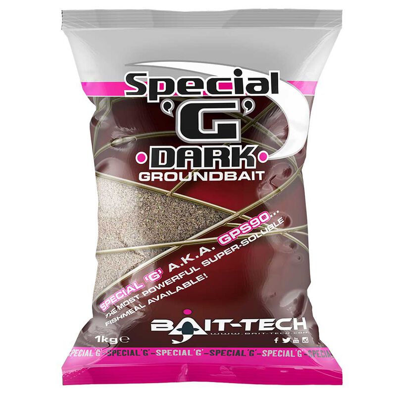 Amorce Bait-Tech Special G Dark Groundbait 1Kg - Amorces | Pacific Pêche