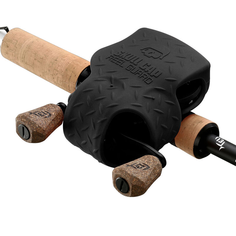 Protection moulinet 13fishing skull cap black - Accessoires Moulinets | Pacific P&ecirc;che