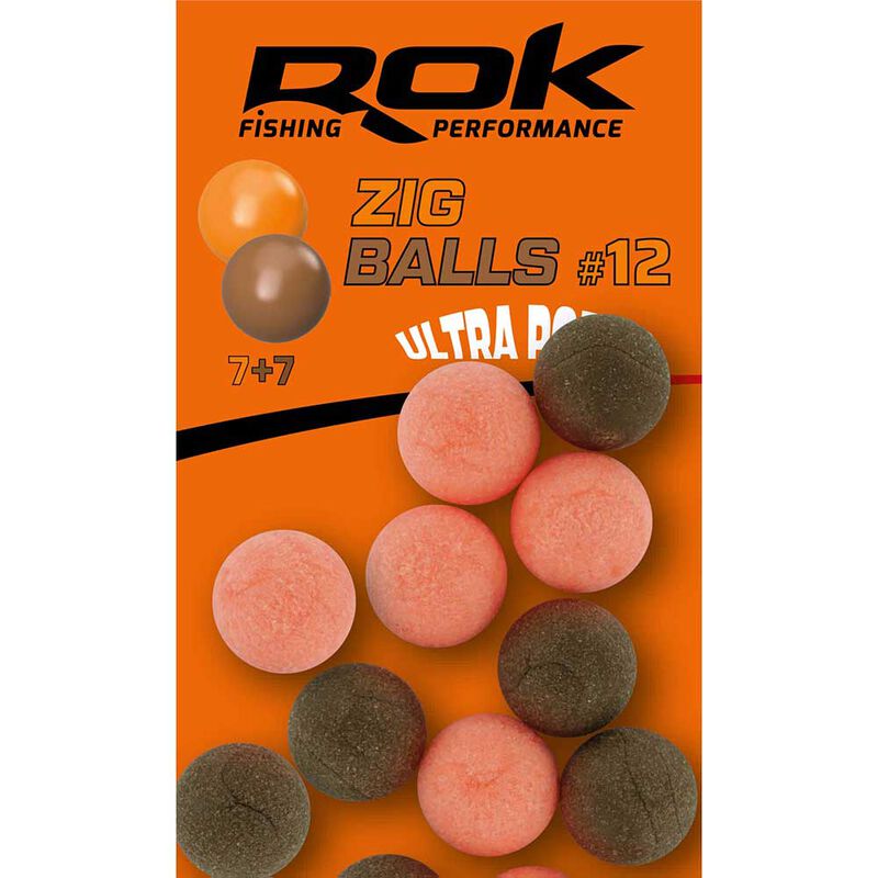 Appats Artificiels Rok Zig Balls 12mm x14 - Imitations | Pacific P&ecirc;che