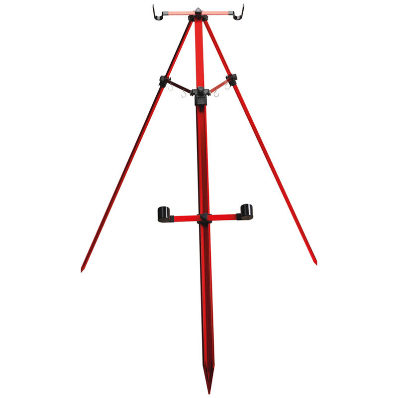 Trépied surfcasting daiwa rouge 2.20cm - Trépieds | Pacific Pêche