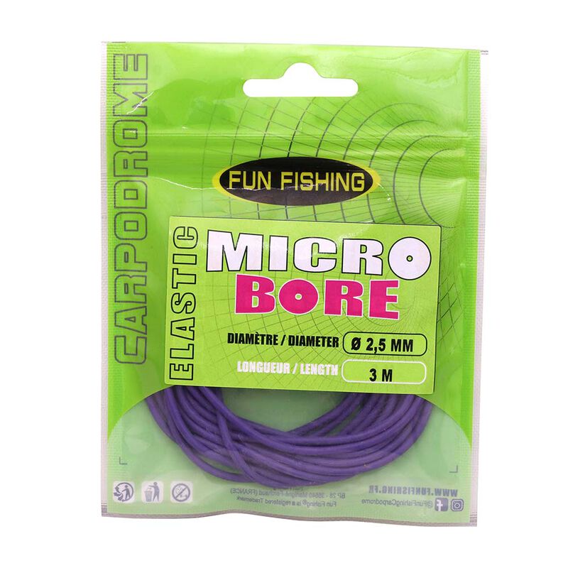 Elastique Micro Bore Fun Fishing Pro elastic (3m) - Elastiques Creux | Pacific P&ecirc;che