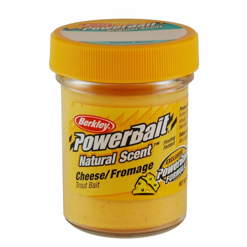 Appât truite berkley pate natural scent cheese - Pâtes à truite | Pacific Pêche