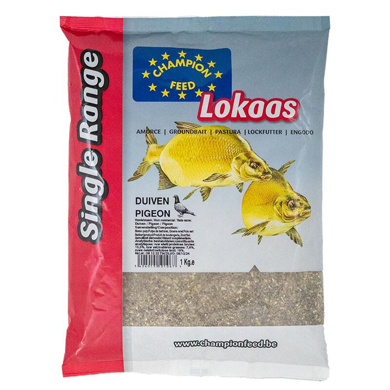 Fiente de pigeon Champion Feed 1kg - Farines | Pacific P&ecirc;che