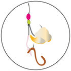 Bas de ligne mer flashmer multitouche 2 hamecons n°2 - Bas de Lignes / Lignes Montées | Pacific Pêche