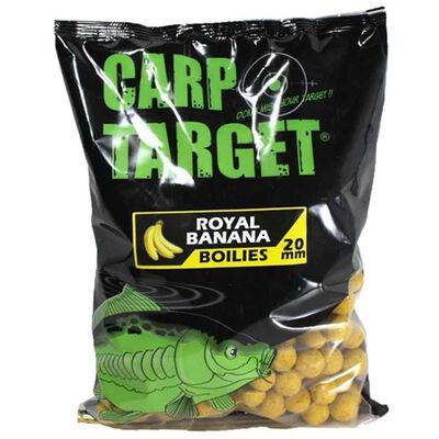 Bouillettes Carp Target Royal Banana 20mm - Denses | Pacific Pêche