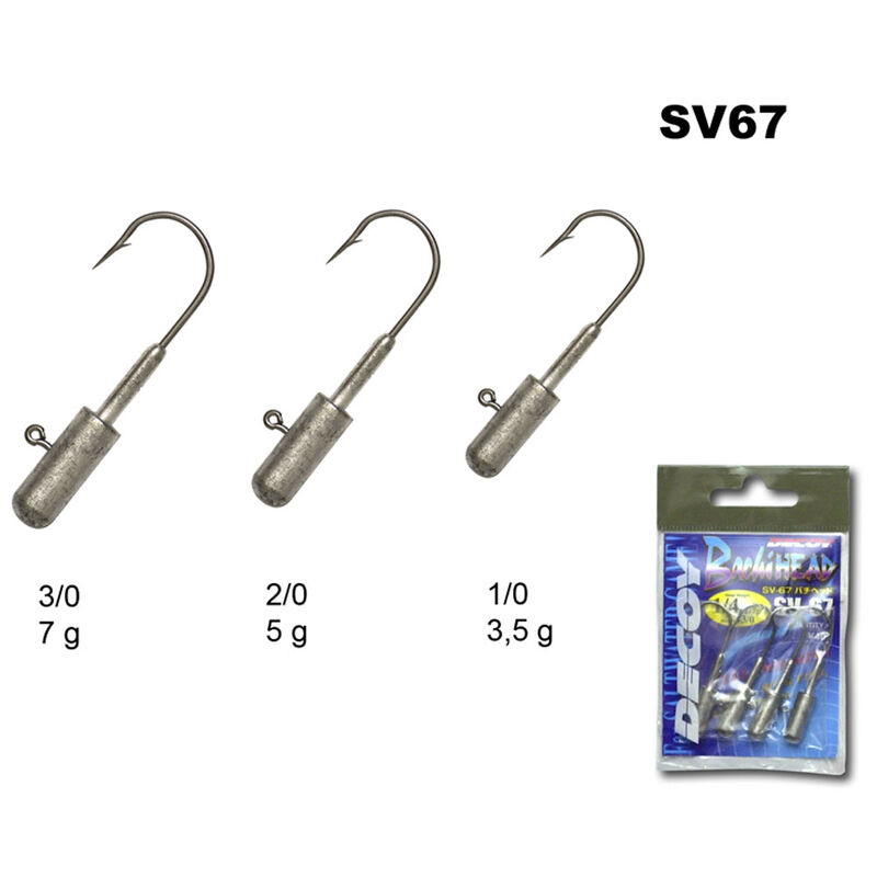 Tete plombee decoy sv 67 ultimate spec (x3) - Têtes Plombées | Pacific Pêche