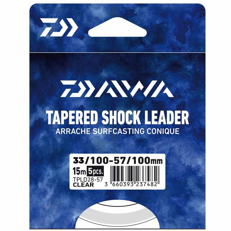 Arrache surf daiwa queue de rat 15m (5 bas de ligne par sachet ) - T&ecirc;tes de Ligne | Pacific P&ecirc;che