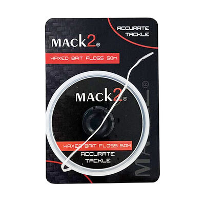 Stop App&acirc;ts Mack2 Waxed Bait Floss 50m - Accroche app&acirc;ts | Pacific P&ecirc;che