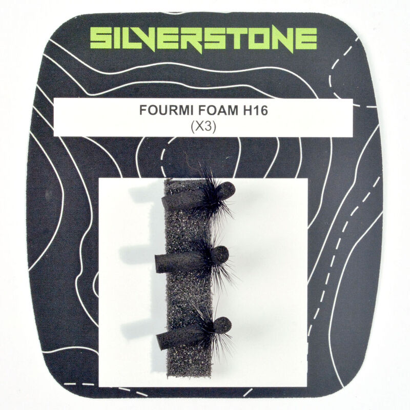 Mouche sèche silverstone fourmi foam h16 (x3) - Sèches | Pacific Pêche