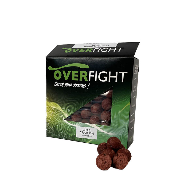 Bouillettes Overfight Crab Crayfish 25mm 1kg - Bouillettes | Pacific Pêche