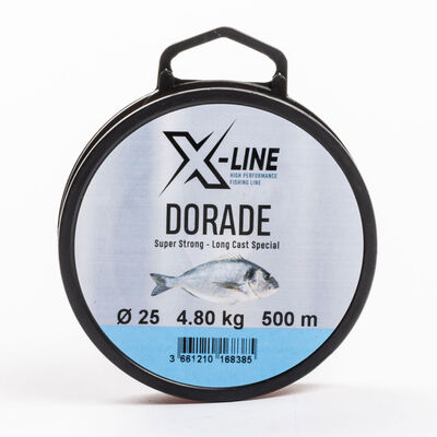 Fil nylon x-line daurade spéciale longues distances - Nylons | Pacific Pêche