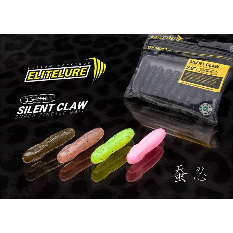 Leurre Souple Elitelure Silent Claw 6.1cm (x8) - Ecrevisses / Créatures | Pacific Pêche