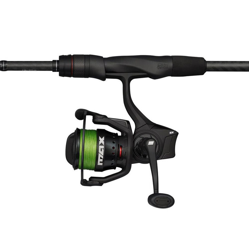 Ensemble Spinning Abu Garcia Max SX 802m 2.44m, 7-28g + Moulinet Max SX 2500 + Tresse - Packs et ensembles | Pacific Pêche