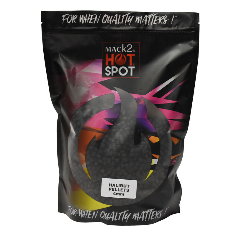 Pellets d'amor&ccedil;ages carpe mack2 hot spot halibut 1kg - Amor&ccedil;ages | Pacific P&ecirc;che