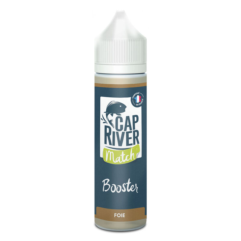 Additif liquide Cap River Booster 60 Ml Foie - Additifs | Pacific Pêche