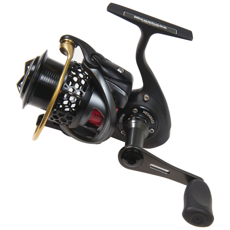 Moulinet frein avant carnassier megabass lin 258 hm - Moulinets Spinning | Pacific P&ecirc;che