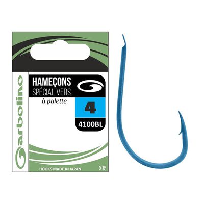 Hameçons  spécial vers Garbolino STREAMLINE HAMECONS 4100BL (x15) - Hameçons | Pacific Pêche