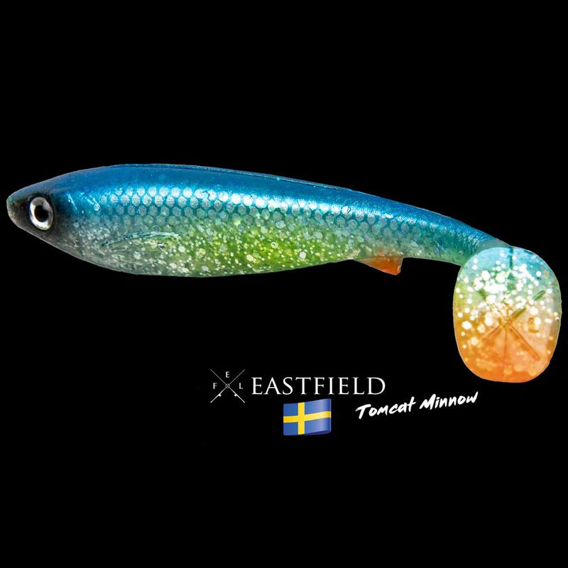 Leurre souple shad carnassier eastfield tomcat minnow 10cm 7,5g (x5) - Shads | Pacific P&ecirc;che