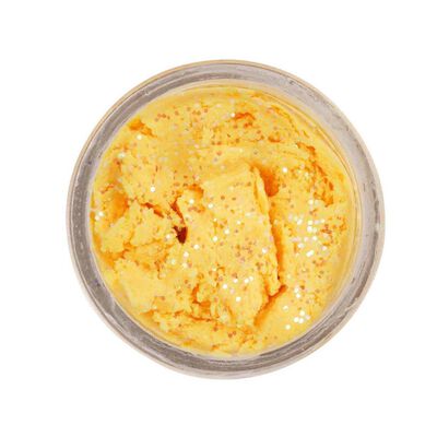 Pâte à Truite Saveur Fromage Berkley PowerBait Cheese Glitter - Pâtes à truite | Pacific Pêche