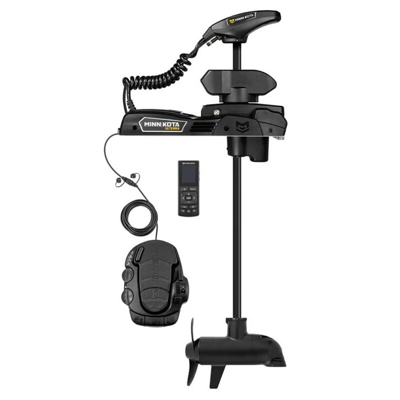 Moteur Electrique Avant Minn Kota Ulterra Quest- 90/115 lbs - 24/36V - Sonde DSC - 114 cm - Moteurs &eacute;lectriques | Pacific P&ecirc;che