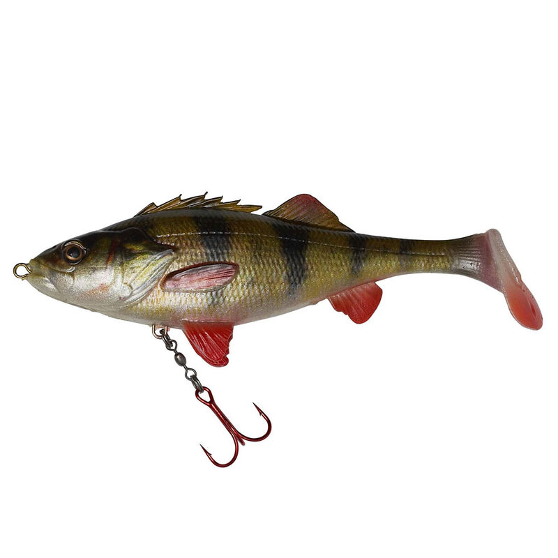 Leurre Souple Shad Savage Gear 4D Perch Sahd 12.5cm, 25g - Shads | Pacific P&ecirc;che