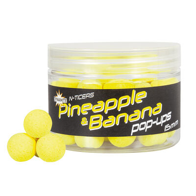 Pop-Up Dynamite Baits N-Ticers Pineapple & Banana - Flottantes | Pacific Pêche