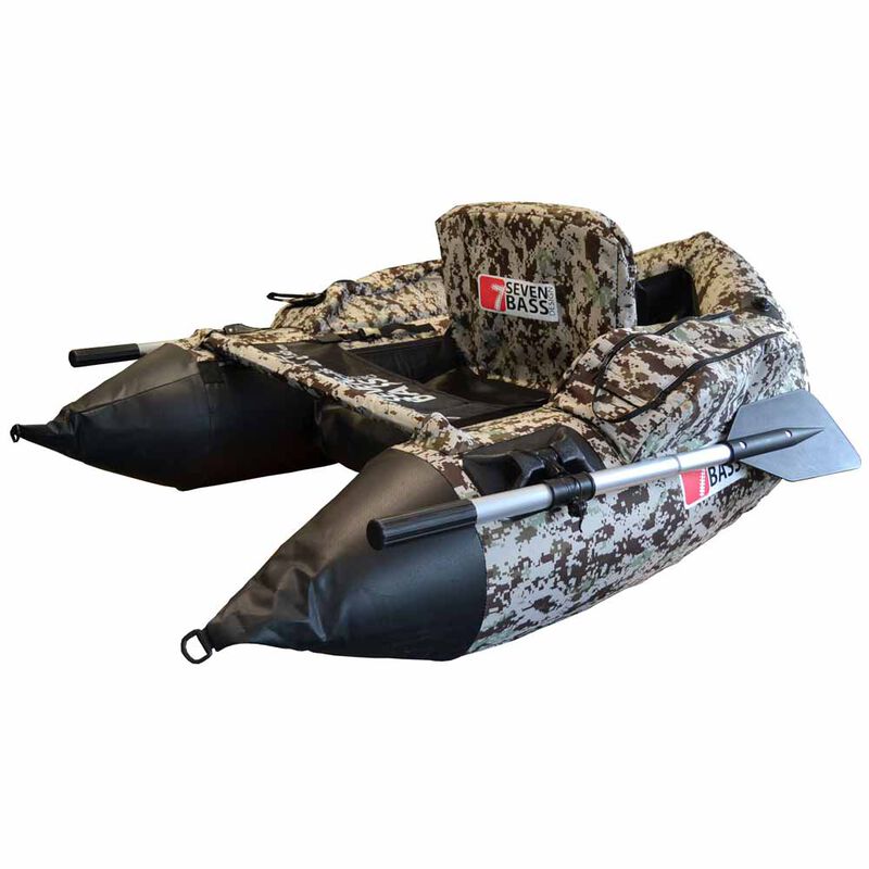 Float Tube Seven Bass SBD Advance Desert - Float Tubes | Pacific P&ecirc;che